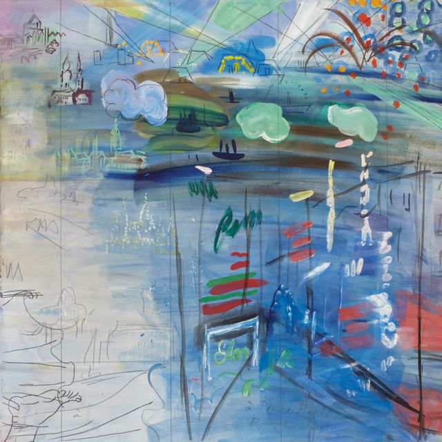 Raoul Dufy — Этюд для "Волшебного электричества"