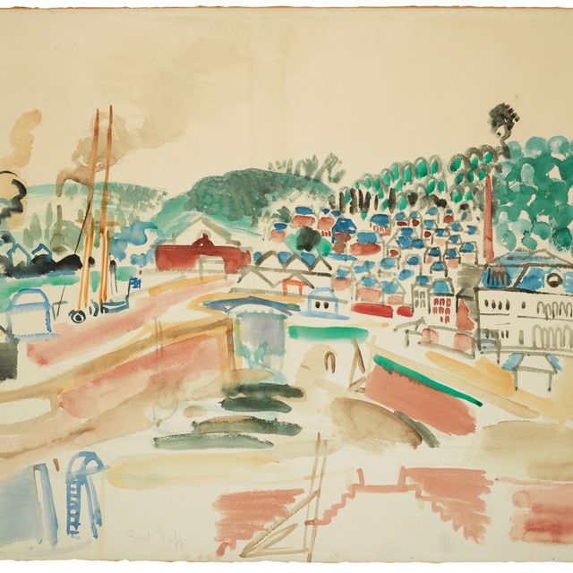 Raoul Dufy — Главная достопримечательность Порт-де-Трувиль-Довиль