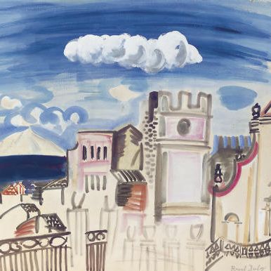 Raoul Dufy — Церковь Таормины