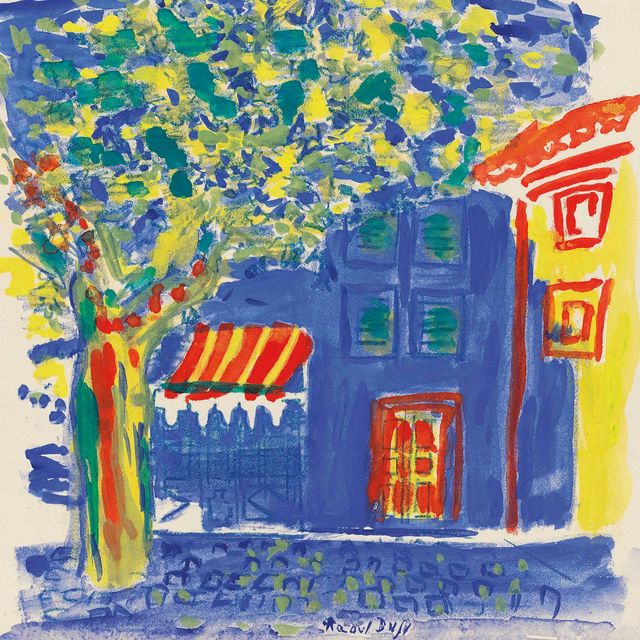 Raoul Dufy — Площадь в Тарасконе