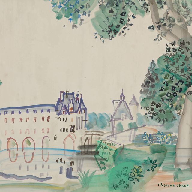 Raoul Dufy — Замок Шенонсо