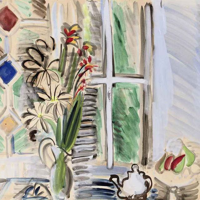 Raoul Dufy — Букет цветов, украшающий окно