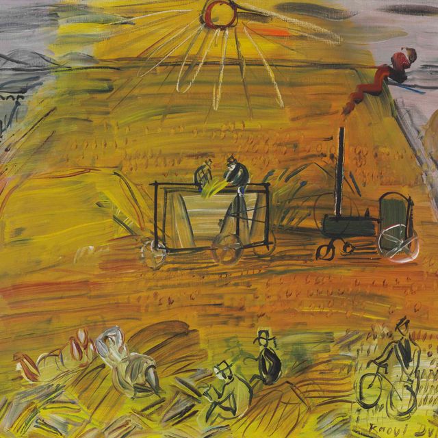 Raoul Dufy — Воинственная девушка