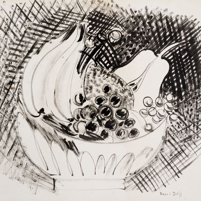 Raoul Dufy — Compotier de poires