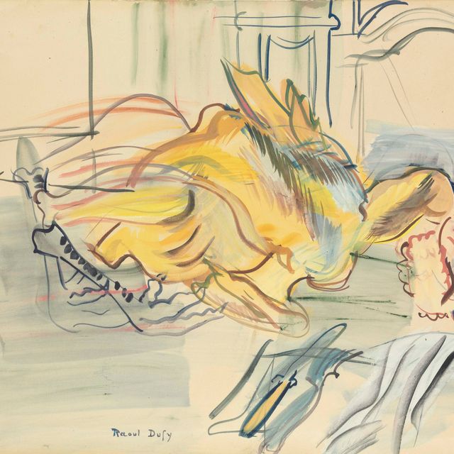 Raoul Dufy — Nature morte à la dinde