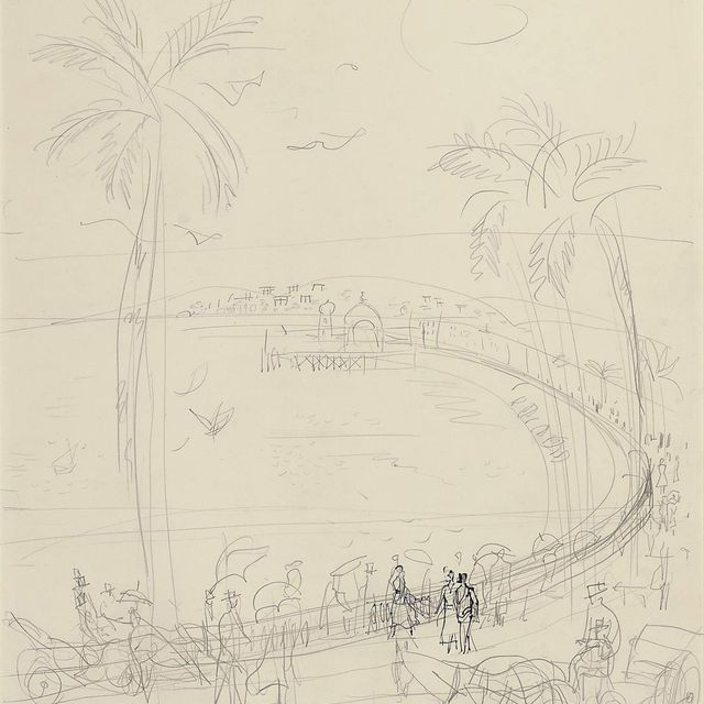 Raoul Dufy — La Baie des Anges à Nice
