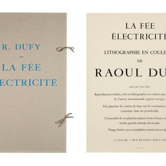 Raoul Dufy — La Fée Electricité