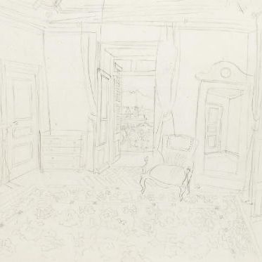 Raoul Dufy — Chambre à Aix-les-Bains