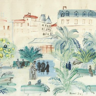 Raoul Dufy — La place Arago (Perpignan)