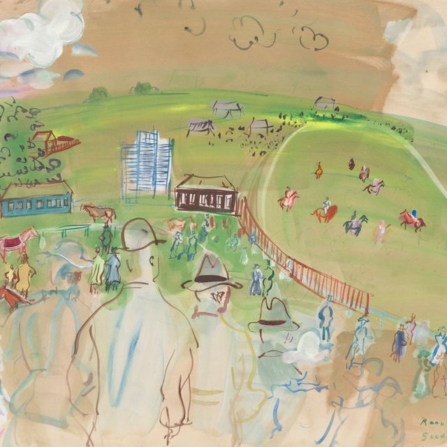 Raoul Dufy — Scène de courses à Goodwood