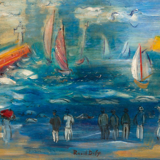 Raoul Dufy — Départ des régates