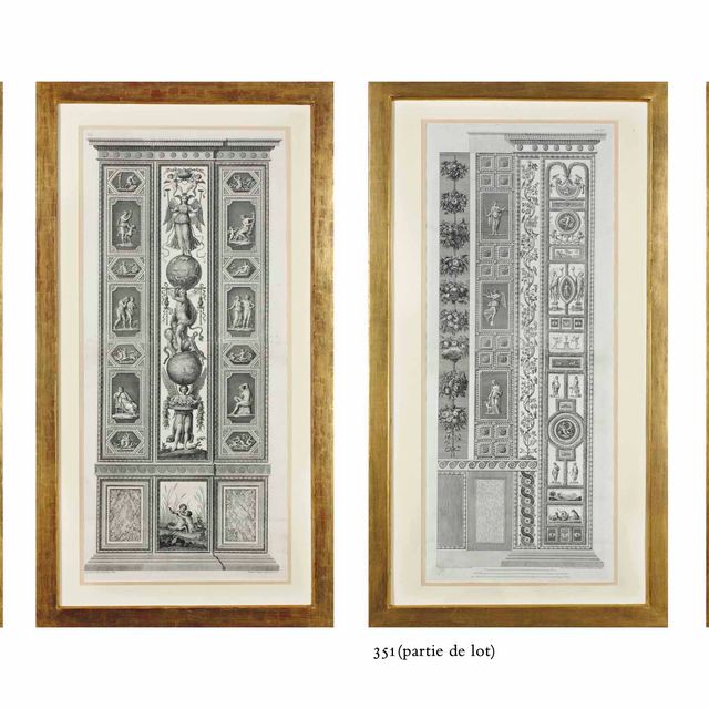 Raphael — Les Pilastres des Loges du Vatican par Giovanni Volpato