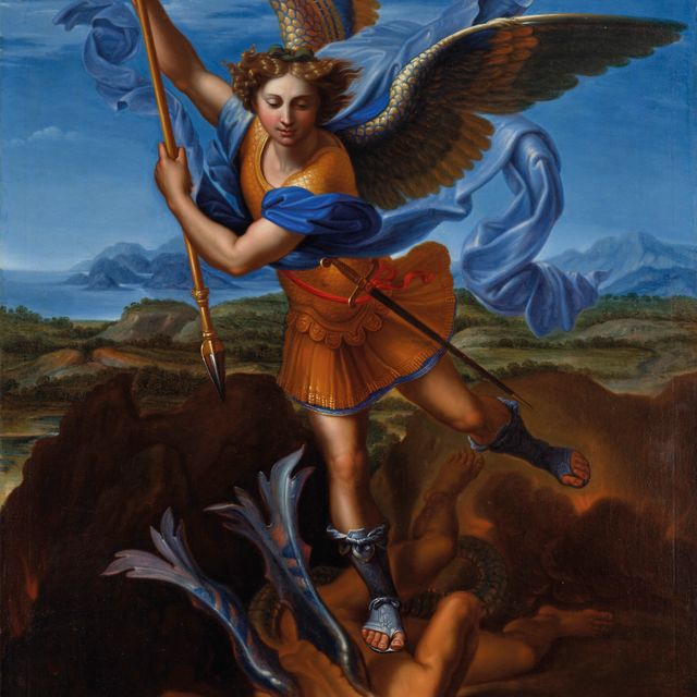 Raphael — Saint Michel terrassant le démon