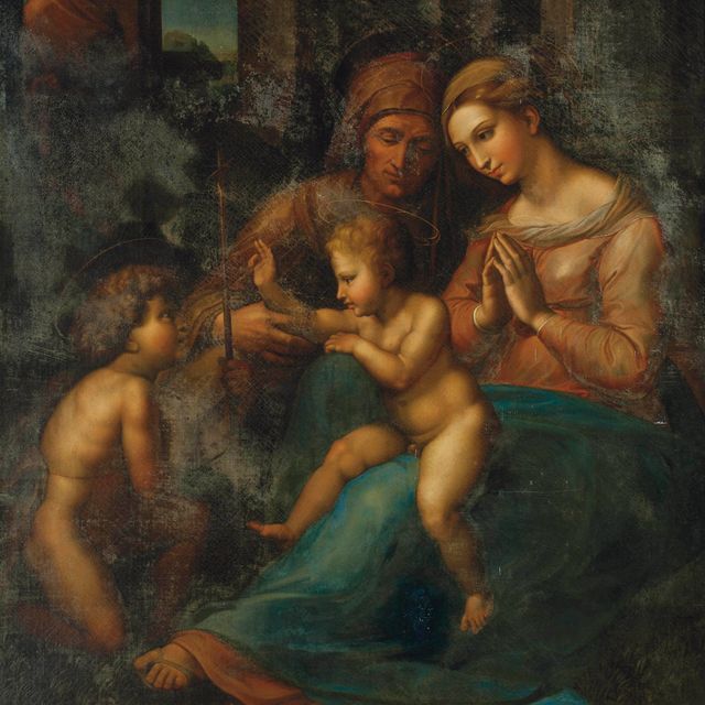 Raphael — The Madonna del Divino Amore