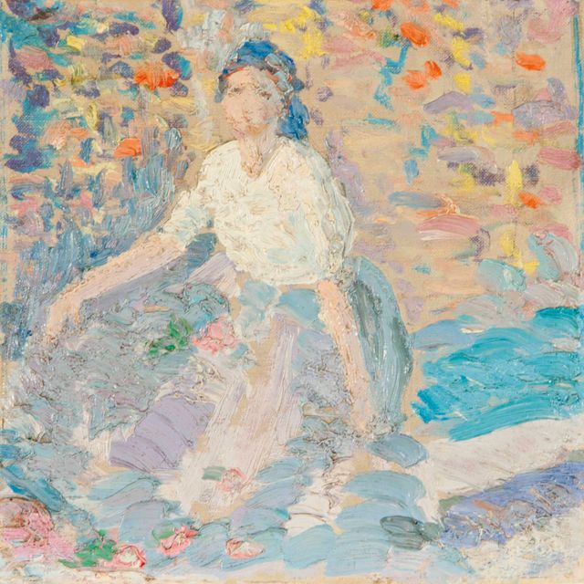 Raphael — Woman in a Garden