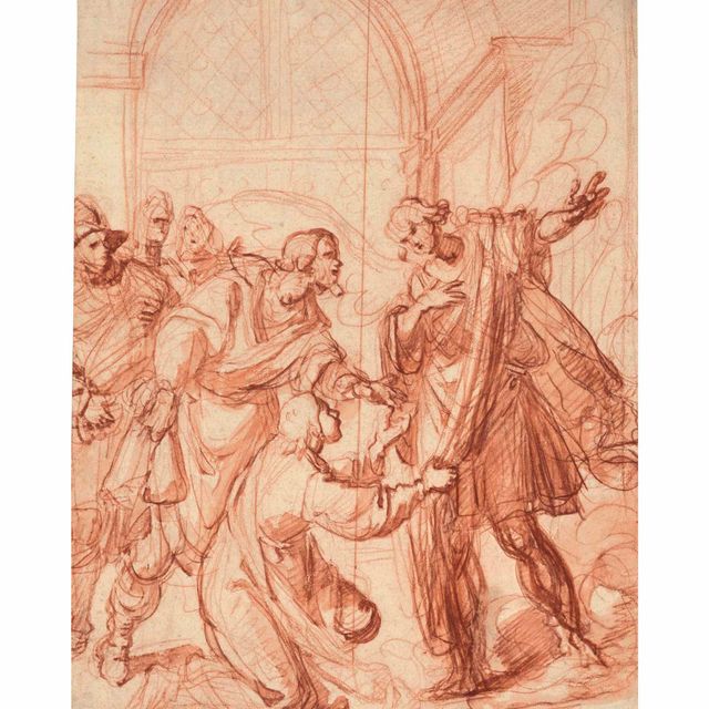 Raphael — The Archangel Raphael refusing Tobias's gift