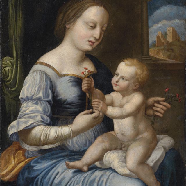 Raphael — The Madonna of the Pinks
