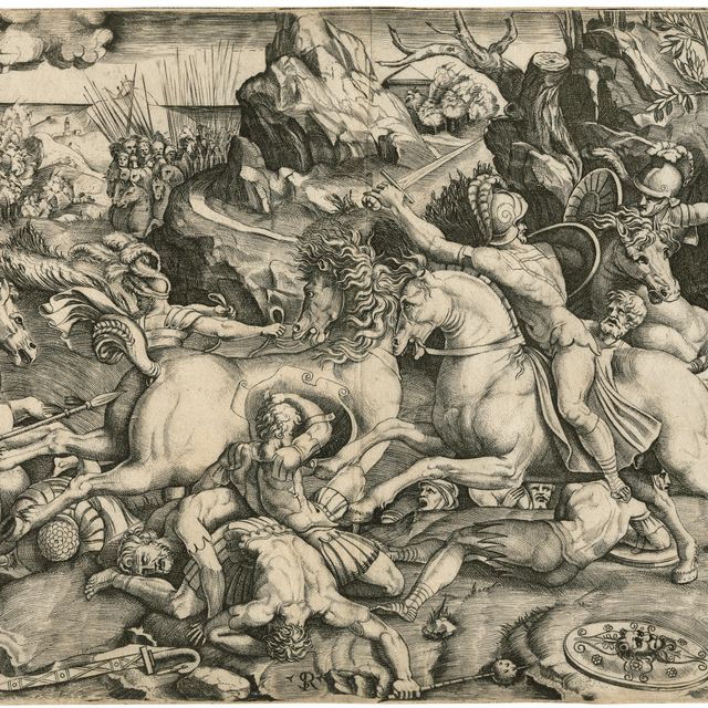 Raphael — Battle Scene