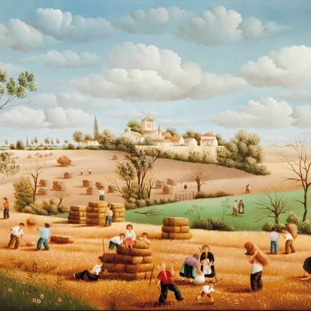 Raphael — Les meules de blé