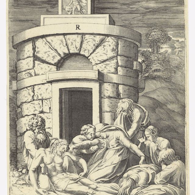 Raphael — The Lamentation before the Tomb