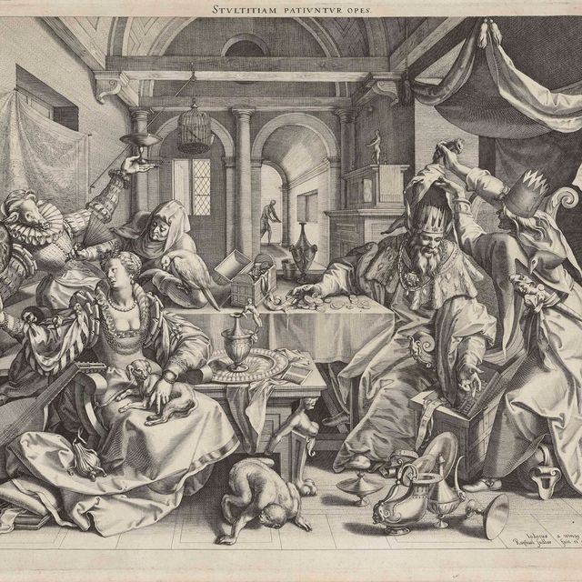Raphael — Allegory of Wealth, Lust and Stupidity