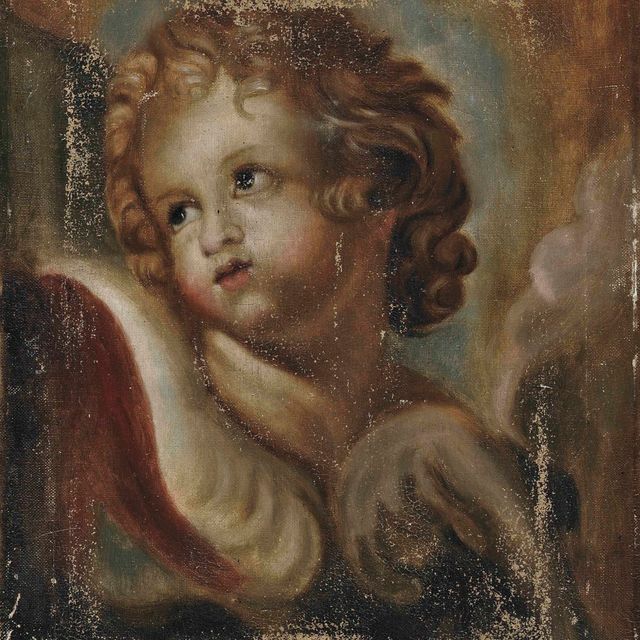 Raphael — A head of an angel, a fragment