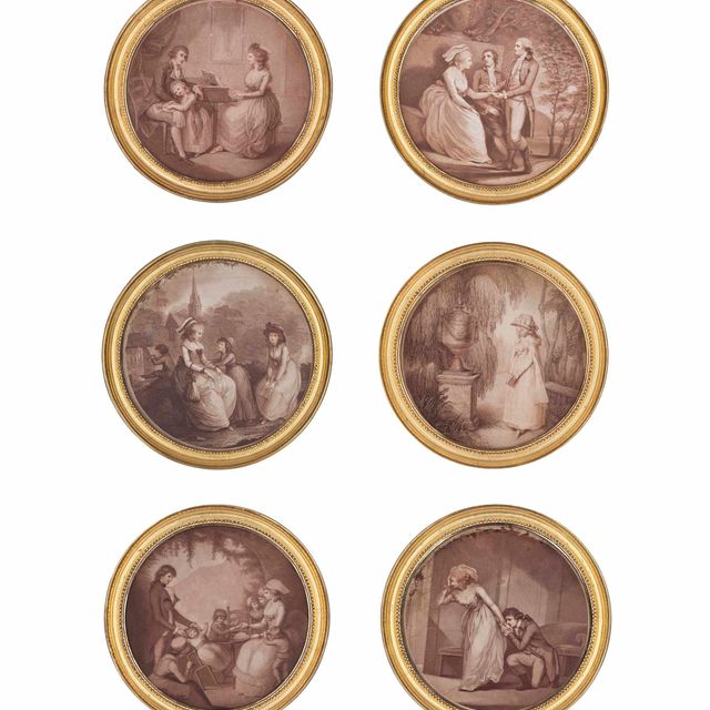 Raphael — Sorrows of Werter including: Werter contemplating on Charlotte's Wedding Ring; Charlotte; The First Interview of Werter and Charlotte; and Albert, Charlotte and Werter