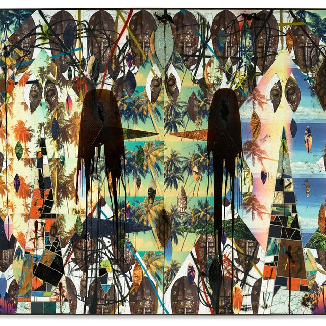 Rashid Johnson — Untitled Escape Collage