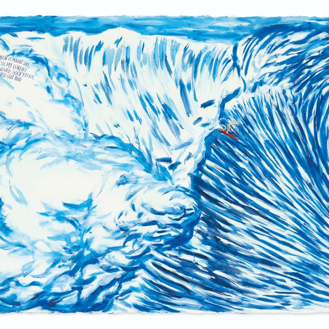 Raymond Pettibon — No Title (It Would Glisten...)