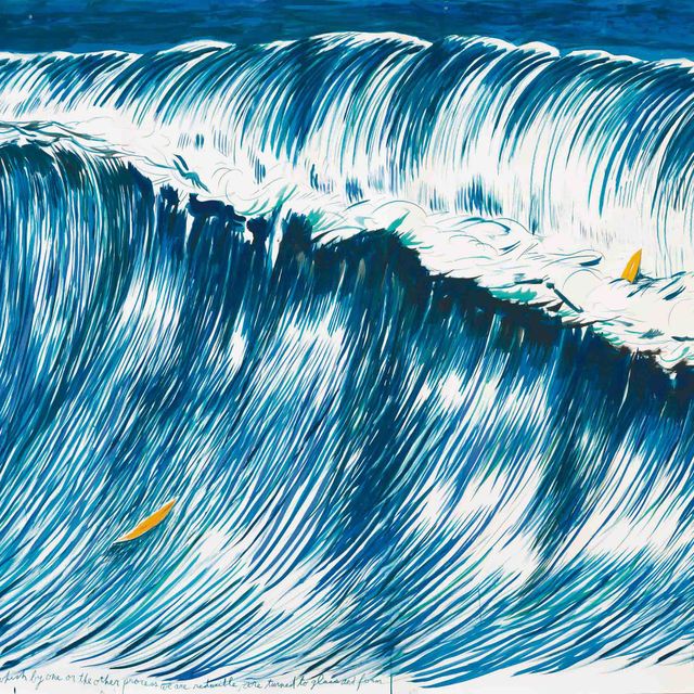 Raymond Pettibon — No Title (But the sand...)