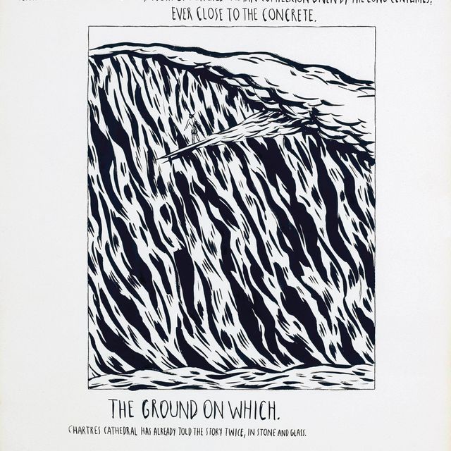 Raymond Pettibon — No Title (It still flowed...)