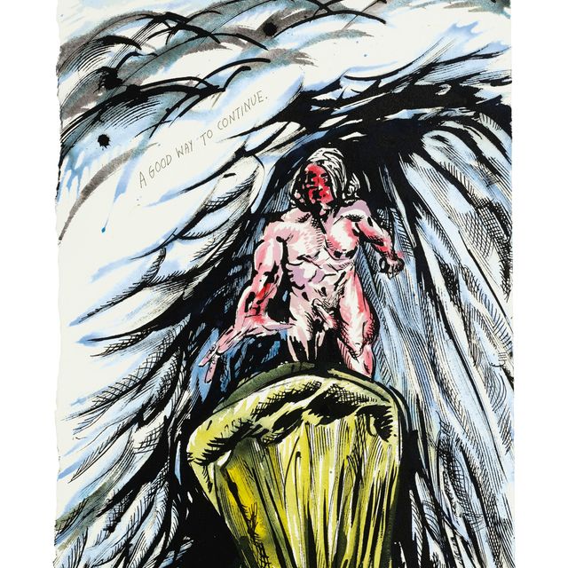 Raymond Pettibon — No title (A good way...)