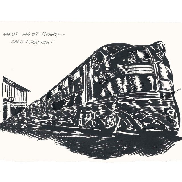 Raymond Pettibon — No title (And yet--and yet)