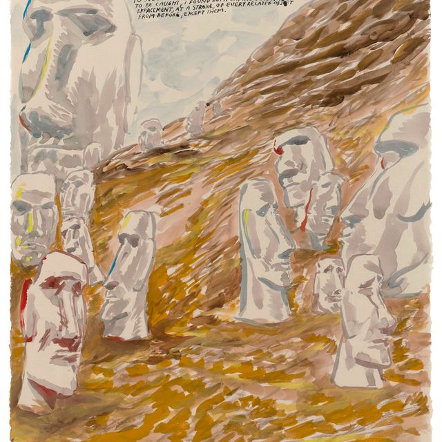 Raymond Pettibon — No Title (The Place Itself)
