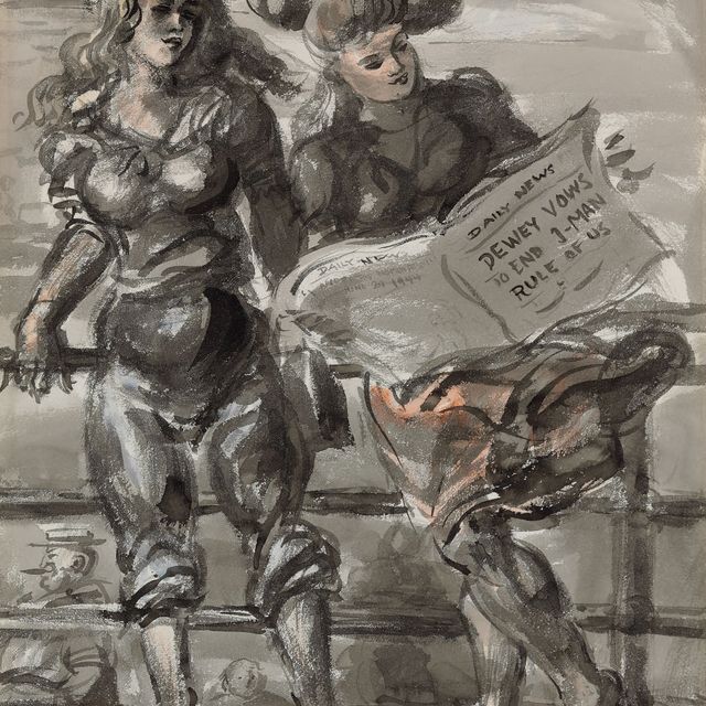 Reginald Marsh — Ежедневные новости