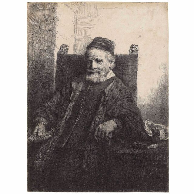 Rembrandt van Rijn — Ян Лутма, ювелир (Б., Зал 276; Х. 290; Новый зал 293)