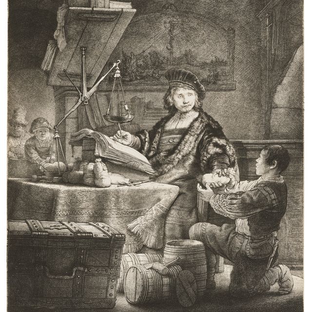 Rembrandt van Rijn — Ян Ойтенбогарт, "Золотоискатель"