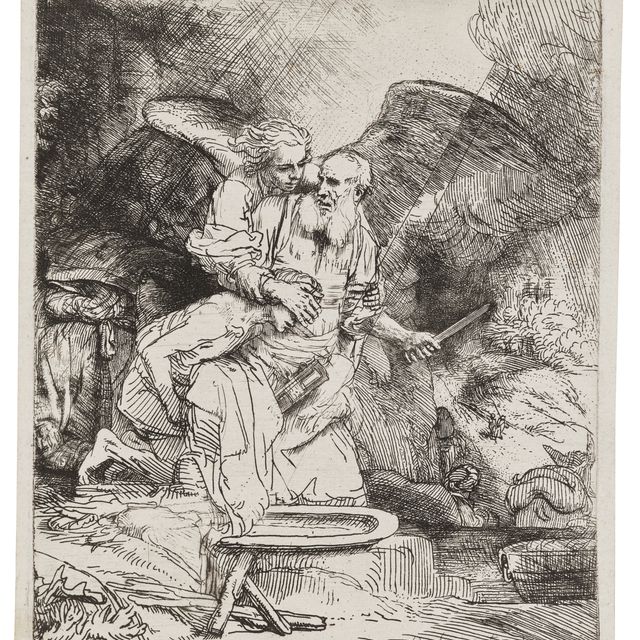 Rembrandt van Rijn — Жертвоприношение Авраама