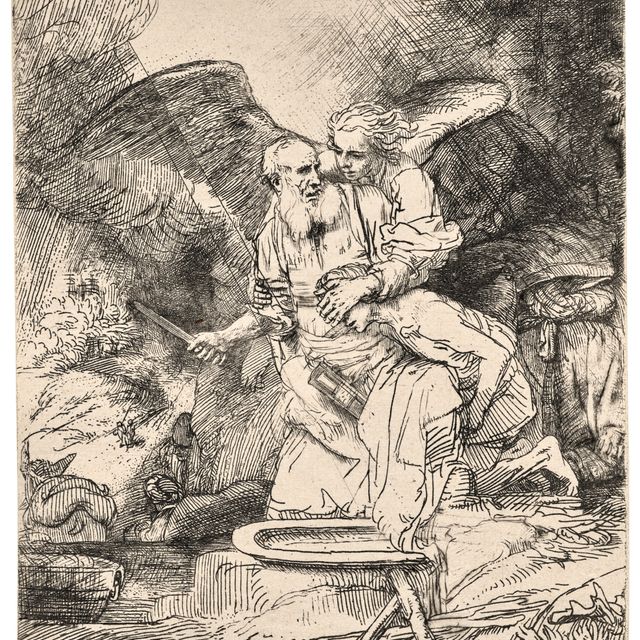 Rembrandt van Rijn — Жертвоприношение Авраама