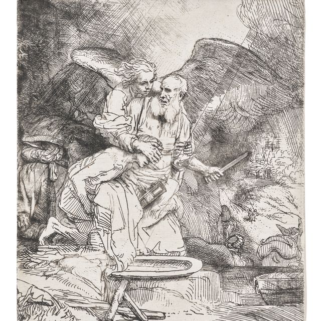 Rembrandt van Rijn — Жертвоприношение Авраама