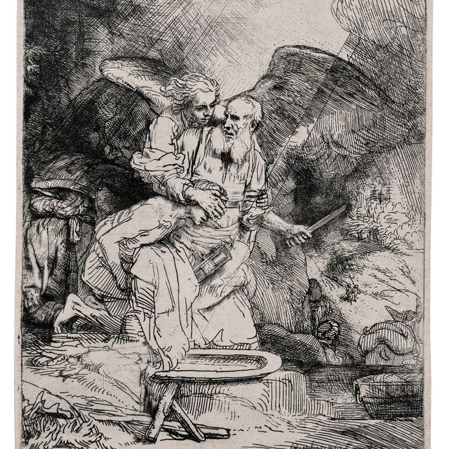 Rembrandt van Rijn — Жертва Авраама