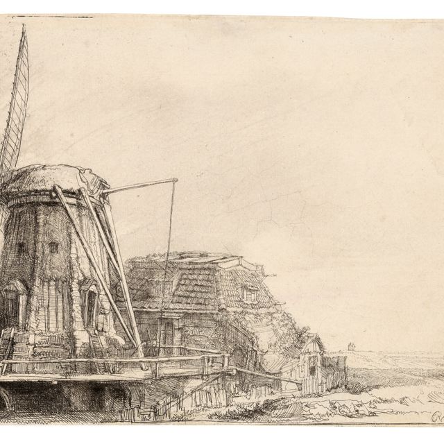 Rembrandt van Rijn — Ветряная мельница