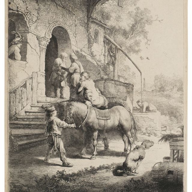 Rembrandt van Rijn — Добрый самаритянин