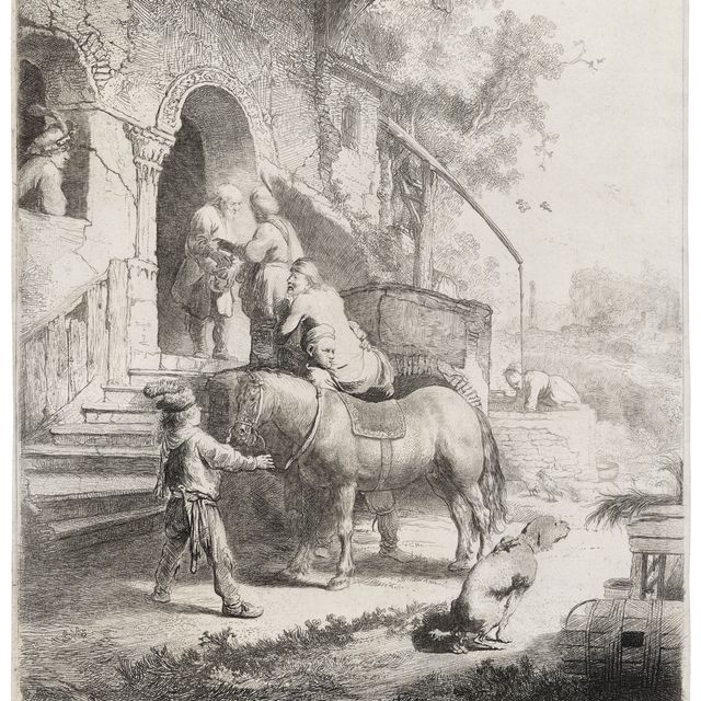 Rembrandt van Rijn — Добрый самаритянин