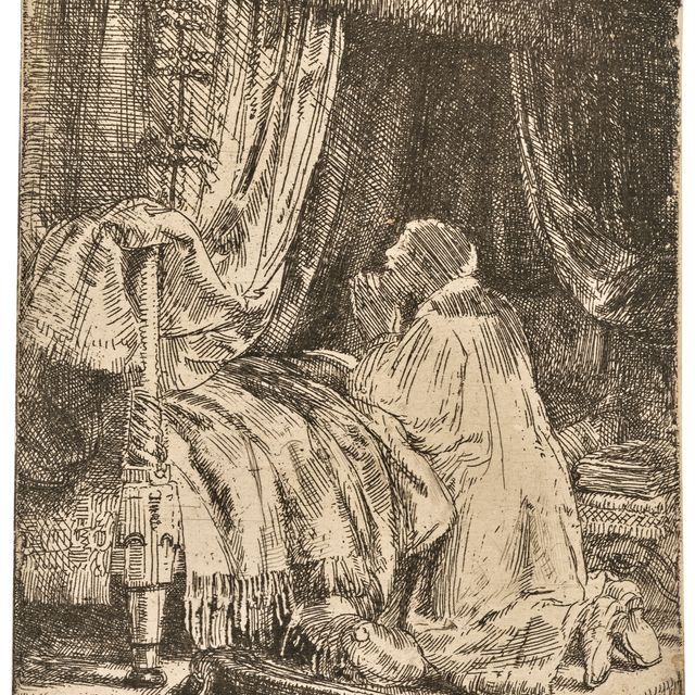 Rembrandt van Rijn — Давид в молитве