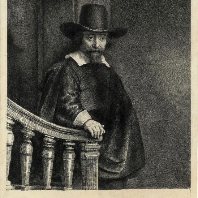 Rembrandt van Rijn — Эфраим Бонус, еврейский врач (B., Зал. 278; H. 226)