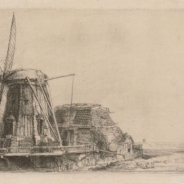 Rembrandt van Rijn — Ветряная мельница