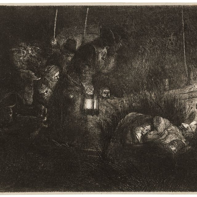 Rembrandt van Rijn — Поклонение пастухов: Ночная пьеса