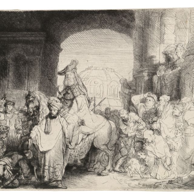 Rembrandt van Rijn — Триумф Мордехая