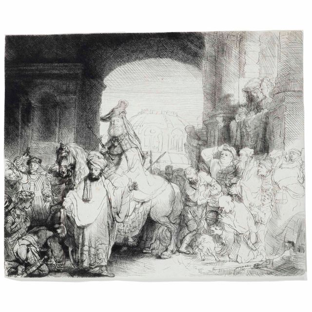 Rembrandt van Rijn — Триумф Мордехая